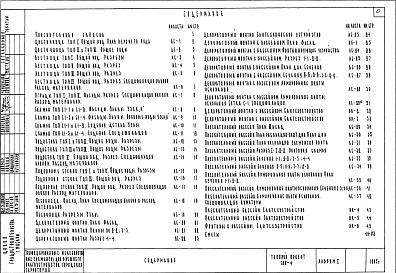Состав альбома. Типовой проект 320-4Альбом 1 Архитектурно-строительная часть.     