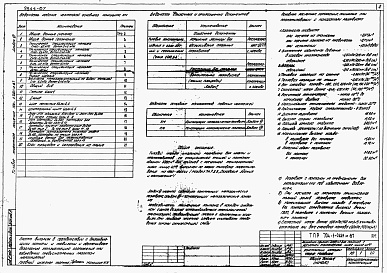 Состав альбома. Типовой проект 704-1-0221м.87Альбом 7 Конструкции металлические резервуара