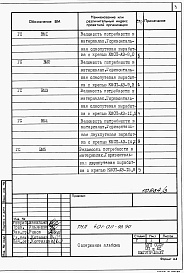 Состав альбома. Типовой проект 401-011-93.90Альбом 3 Ведомости потребности в материалах.      