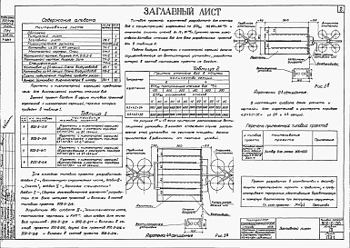 Состав альбома. Типовой проект 902-2-216Альбом 3 Технологическая часть, монтажные чертежи и КИП