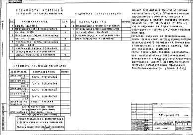 Состав альбома. Типовой проект 221-1-438.85Альбом 10 Вариант перекрытий и покрытия из сборных железобетонных плит, изготавляемых методом безопалубочного формования