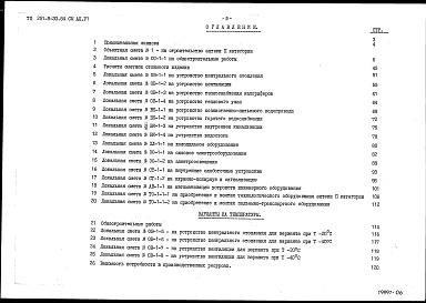 Состав альбома. Типовой проект 251-8-30.84Альбом 6 Сметы