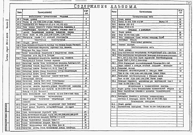 Состав альбома. Типовой проект 901-3-223.86Альбом 4 Контактные камеры. Архитектурно-строительная, технологичкая, санитарно-техническая и электротехническая части.   