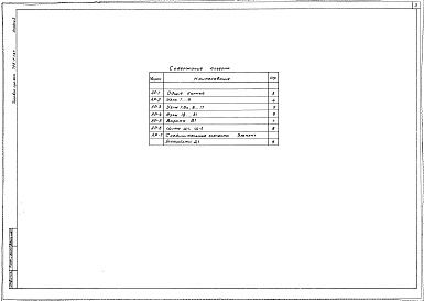Состав альбома. Типовой проект 705-1-136 Альбом 2 Примененный из ТП 705-1-137 Чертежи узлов и элементы конструкций