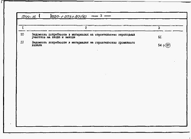 Состав альбома. Типовой проект 820-1-073c.87Альбом 16  Сметы, ВМ для отстойника на расход 4 м3/с     