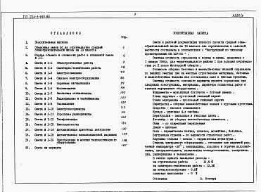 Состав альбома. Типовой проект 224-1-493.86Альбом 2 Сметы.     