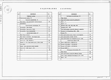 Состав альбома. Типовой проект 409-11-16.94Альбом 1 Пояснительная записка. Технология производства. Технологические коммуникации. Архитектурные решения. Конструкции железобетонные. Строительные изделия. Конструкции металлические