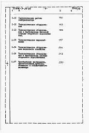 Состав альбома. Типовой проект 816-9-29.85Альбом 6 Сметы. Часть 1