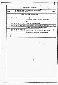Состав альбома. Типовой проект 501-4-36.88Альбом 3 Ведомости потребности в материалах