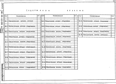 Состав альбома. Типовой проект 503-04-60.88Альбом 1 Пояснительная записка    
