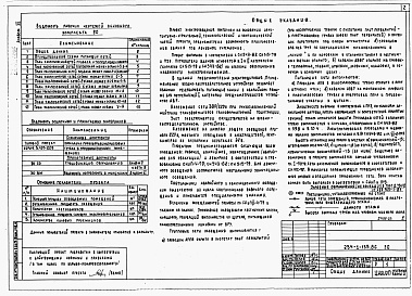 Состав альбома. Типовой проект 234-1-135.86Альбом 3 Электротехнические чертежи