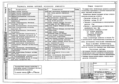 Состав альбома. Типовой проект 212-3-17Альбом 6 КИП и автоматика (общие материалы).