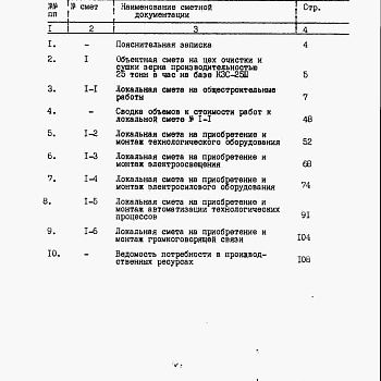 Состав фльбома. Типовой проект 812-1-63.85Альбом 3 Сметы