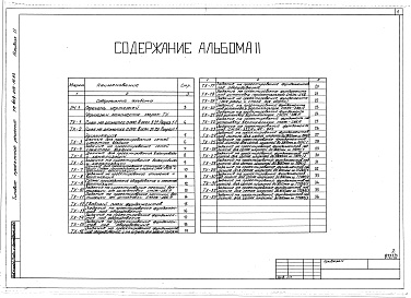 Состав альбома. Типовой проект 409-013-19.83Альбом 2  Чертежи: Технология производства. Задания по смежным частям проекта.     