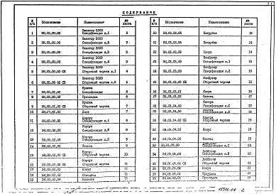 Состав альбома. Серия 1.494-35 ЭжекторыВыпуск 3 Эжекторы низкого давления производительностью 3000 м³/час