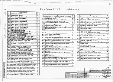 Состав альбома. Типовой проект 272-11-23пАльбом 4 Санитарно-техническая часть.    