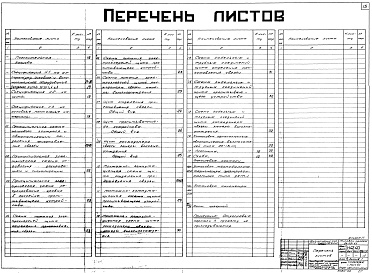 Состав альбома. Типовой проект 04-09-47Альбом 2 Отделение приготовления связки (Н4239). Автоматизвция отделения приготовления связки (Н4240). Отделение производства изделий (Н4241)