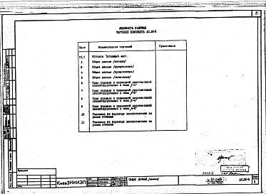 Состав альбома. Типовой проект 111-96-79.87Альбом 6 Мероприятия по переводу на режим убежища