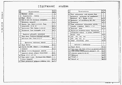 Состав альбома. Типовой проект 902-9-45.88Альбом 2 Технологические, архитектурно-строительные, санитарно-технические решения     
