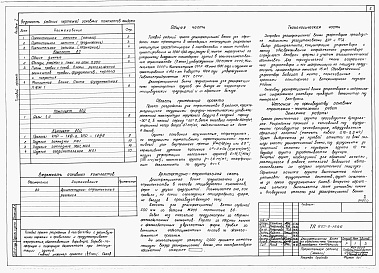 Состав альбома. Типовой проект 805-9-19.86Альбом 1  Общая пояснительная записка. Архитектурно-строительные чертежи.     
