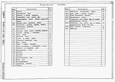 Состав альбома. Типовой проект 901-3-228.86Альбом 1 Пояснительная записка (из т.п.901-3-228.86)     