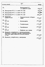 Состав альбома. Типовой проект 413-1-48.87Альбом 6 Сметы и ведомости потребности в материалах.     