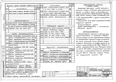 Состав альбома. Типовой проект 264-15-45Альбом 3 Электрическое освещение здания и силовое электрооборудование, электроснабжение