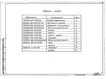 Состав альбома. Серия 3.820.2-56 ЗатворыАльбом 2 Затвор диафрагменный ЗДВ-40. Коллекторы