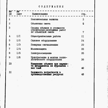 Состав фльбома. Типовой проект 812-1-49.84Альбом 4. Объектная смета и локальные сметы.    