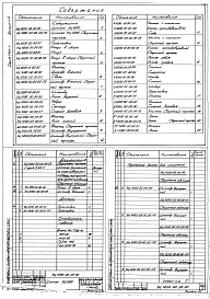 Состав альбома. Серия 7.411-1 ИзделияВыпуск 1-4 Циклоны УЦ-1200. Рабочие чертежи