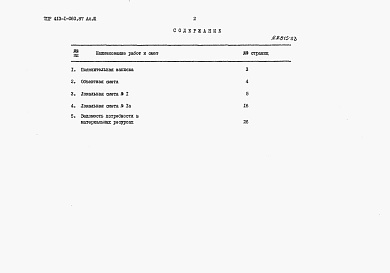 Состав альбома. Типовой проект 413-1-060.87Альбом 3 Сметная документация.     