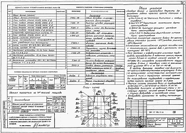 Состав альбома. Типовой проект 264-12-296.13.88Альбом 2 Санитарно-технические и электротехнические чертежи