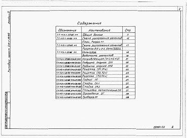 Состав альбома. Типовой проект 413-1-39.86Альбом 3 Конструкции металлические.     