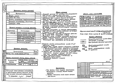 Состав альбома. Типовой проект 111-96-72.85Альбом 1 Архитектурно-строительные, сантехнические и электротехнические чертежи выше отм.0.000