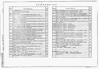 Состав альбома. Типовой проект 902-9-24.84Альбом 5 Электротехническая часть. Чертежи монтажной зоны и заготовительного участка