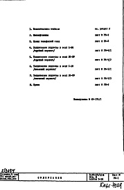 Состав альбома. Типовой проект II-49-04/12ЮЧасть 5  Раздел 1 Слаботочные устройства Альбом Э-56 