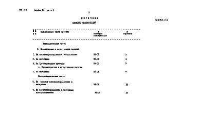 Состав альбома. Типовой проект 902-3-7Альбом 6 Заказные спецификации. Часть 3 БПКполн.-150 мг/л 