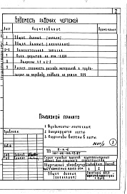 Состав альбома. Типовой проект 181-26-106.13.87Альбом 5 Проектная документация на подвал приспосабливаемый под ПРУ