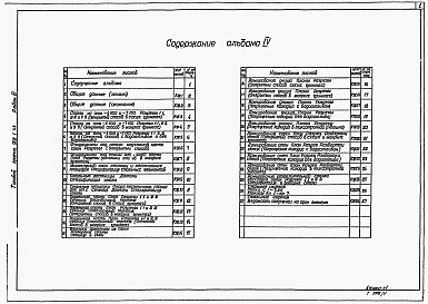 Состав альбома. Типовой проект 902-1-48Альбом 4 Архитектурно-строительные решения. Глубина заложения подводящего коллектора 5,5 м. Подземная часть