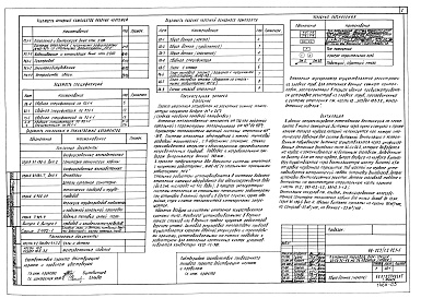 Состав альбома. Типовой проект 88-023/1.2Альбом 11 Электрооборудование (5.1-1)