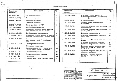Состав альбома. Серия 3.503.9-78 КонструкцииВыпуск 0 Материалы для проектирования.