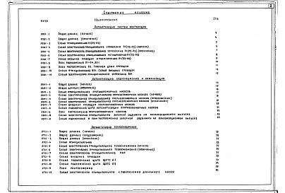 Состав альбома. Типовой проект 252-4-35.83Альбом 7 Автоматизация сантехнических устройств     