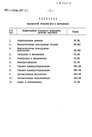 Состав альбома. Типовой проект 416-1-204с.87Альбомы 7 - 11 Проектная документация по переводу подвального помещения на режим убежища     