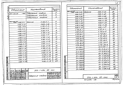Состав альбома. Типовой проект 503-1-69с.88Альбом 8 Строительные изделия. Часть 1, 2 Сейсмичность до 6 баллов    