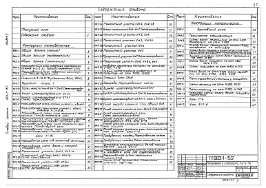 Состав альбома. Типовой проект Альбом 2  Конструкции, узлы и детали, общие для вариантов здания с панельными и кирпичными стенами  