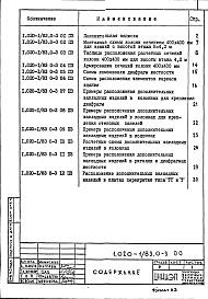 Состав альбома. Серия 1.020-1/87 КонструкцииВыпуск 0-3 Указания по расчету прочности, устойчивости и деформативности зданий с диафрагмами жесткости