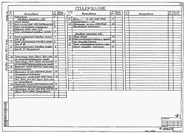 Состав альбома. Типовой проект 902-1-78.83Альбом 4 Строительные решения. Подземная часть (открытый способ в сухих и мокрых грунтах).          