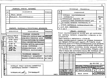 Состав альбома. Типовой проект 183-144-14.85Альбом 1 Архитектурно-строительные, санитарно-технические и электротехнические чертежи 