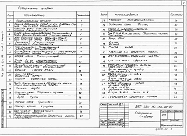 Состав альбома. Типовой проект 901-5-53с.93Альбом 2 Конструкции металлические деталировочные.    Часть 1. Башня ВБР-15У-12с.    Часть 2. Башня ВБР-25У-12с.    Часть 3. Башня ВБР-25У-15с.    Часть 4. Башня ВБР-50У-18-1с.    Часть 5. Башня ВБР-50У-18-2с.    