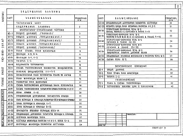 Состав альбома. Типовой проект 181-000-36.86Альбом 1 Архитектурно-строительный и электротехнический комплекты      